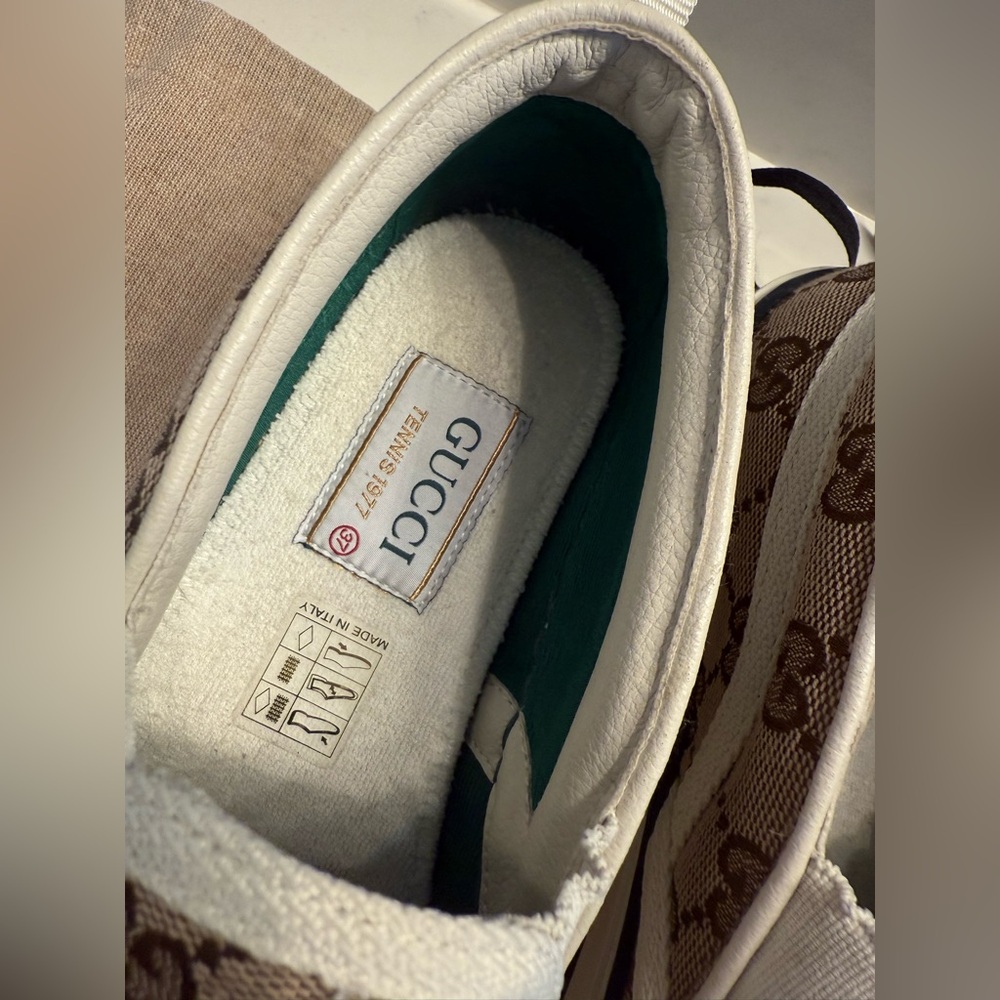 Gucci Tennis 1977 Slip On Sneaker Women’s 37 - Picture 5 of 7